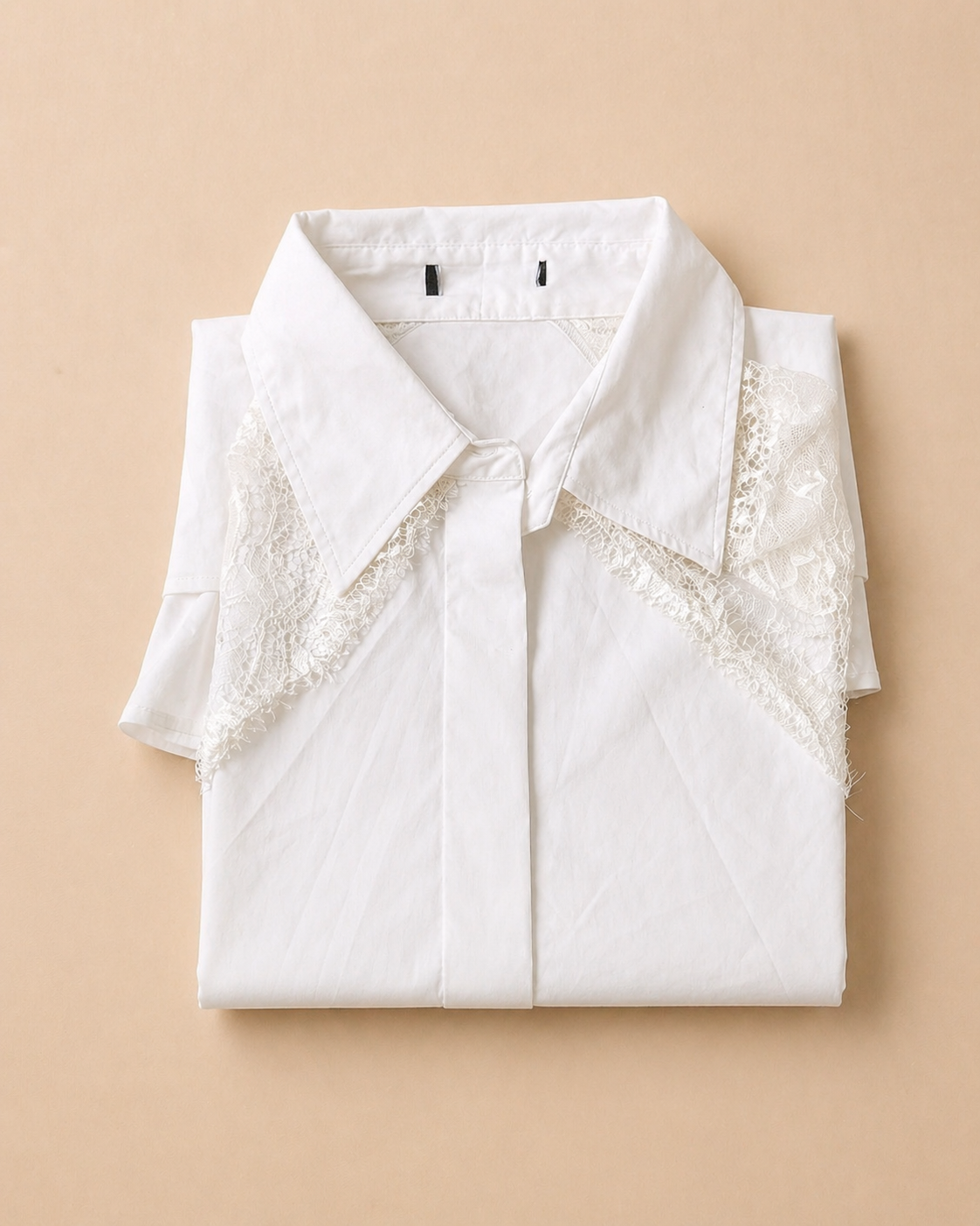 Women’s White Lace Shirt